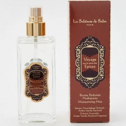 La Sultane De Saba Body Moisturizing Mist Oriental Ayarvedic Amber Vanilla Patchouli 200 ml