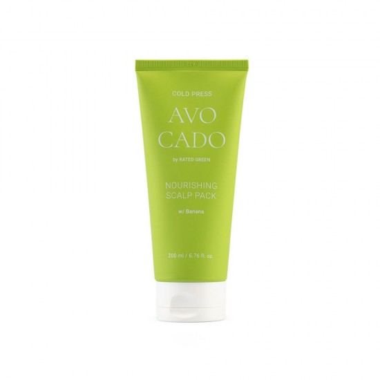 Rated Green Cold Press Avocado Nourishing Scalp Pack 